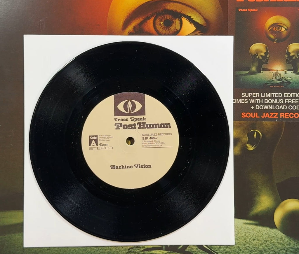Trees Speak PostHuman 2021 UK 1st Press w/ bonus 7" VG+/VG+