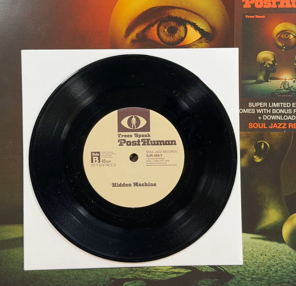 Trees Speak PostHuman 2021 UK 1st Press w/ bonus 7" VG+/VG+