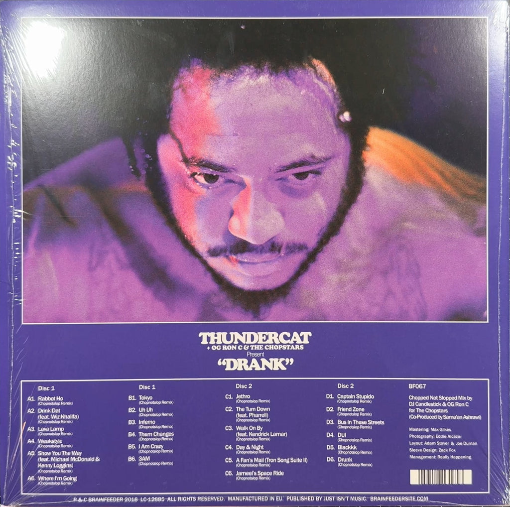 Thundercat - Drank 2018 Euro 1st Press 180g Purple Vinyl VG+/VG+
