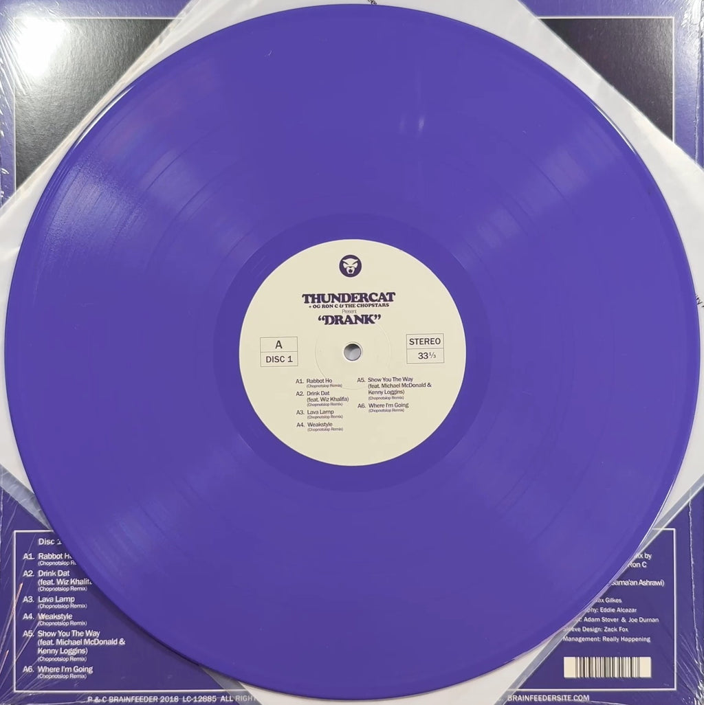 Thundercat - Drank 2018 Euro 1st Press 180g Purple Vinyl VG+/VG+