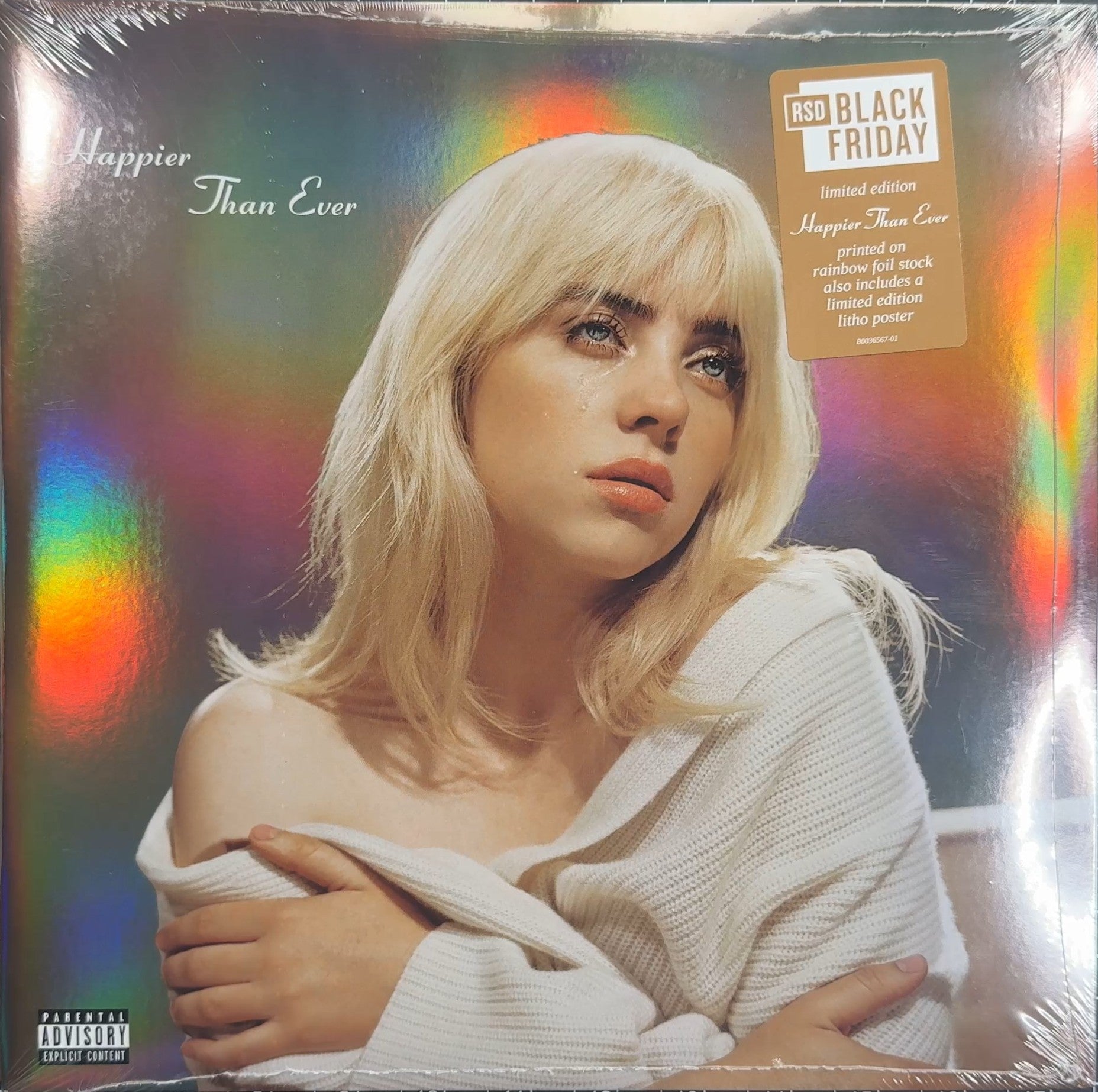 Billie Eilish Happier Than Ever SEALED/NM 2022 RSD Ltd Edtn Eco Vinyl 2xLP