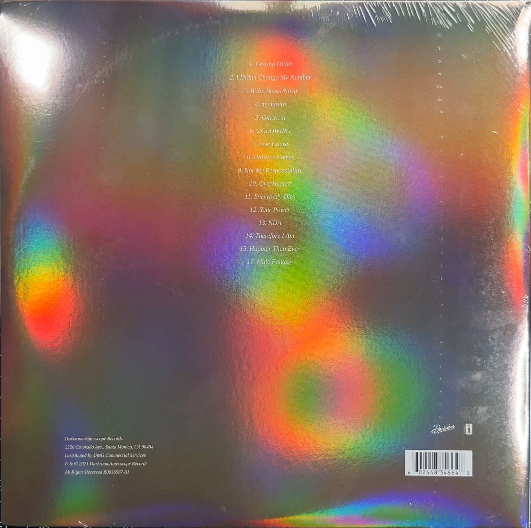 Billie Eilish Happier Than Ever SEALED/NM 2022 RSD Ltd Edtn Eco Vinyl 2xLP