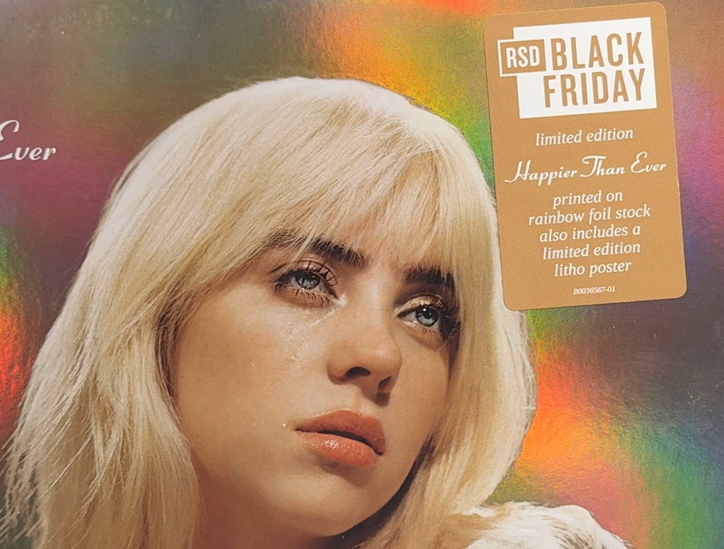 Billie Eilish Happier Than Ever SEALED/NM 2022 RSD Ltd Edtn Eco Vinyl 2xLP
