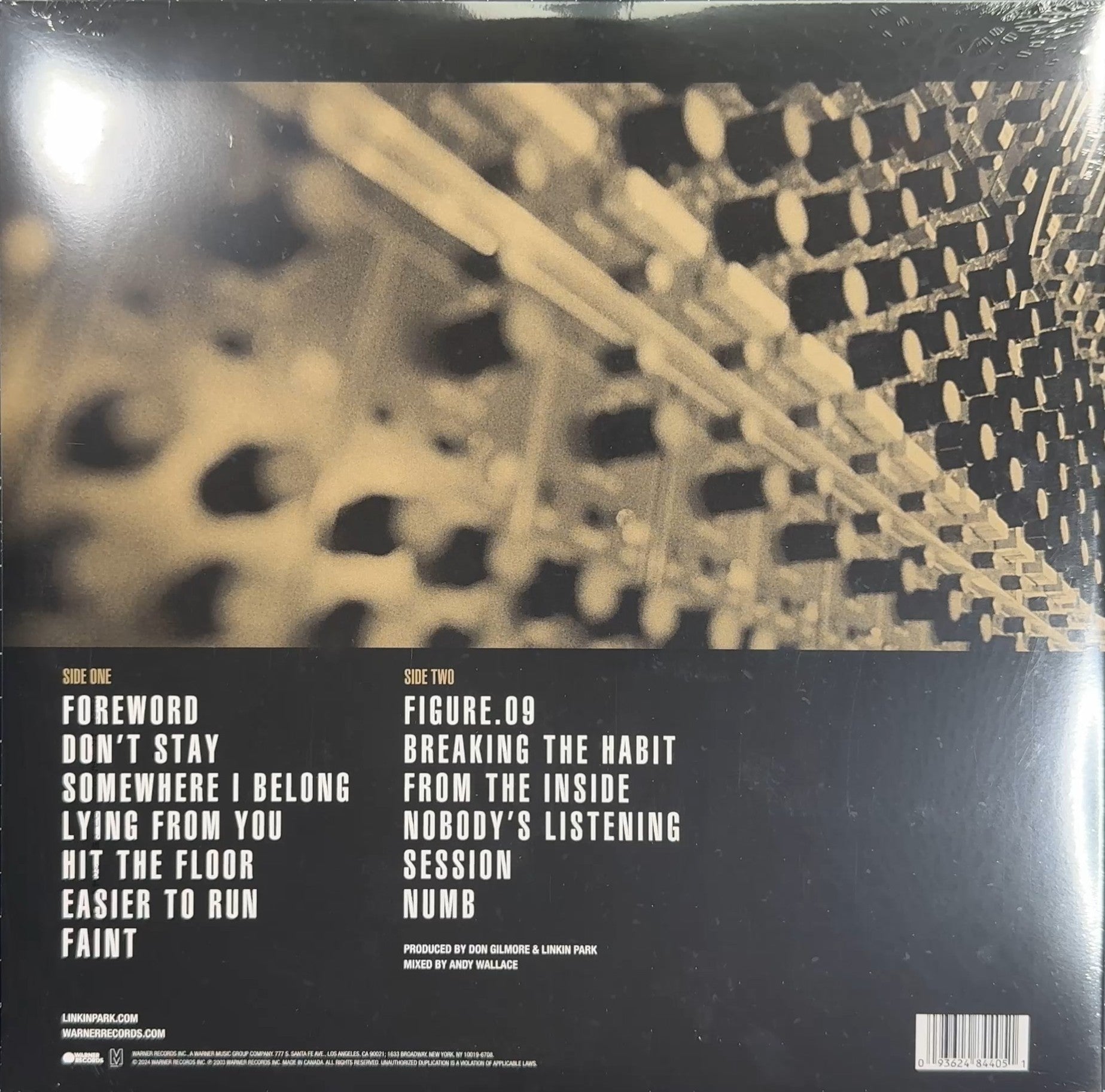 Linkin Park - Meteora SEALED/NM 2024 Ltd Edtn Gold/Red Splatter Vinyl