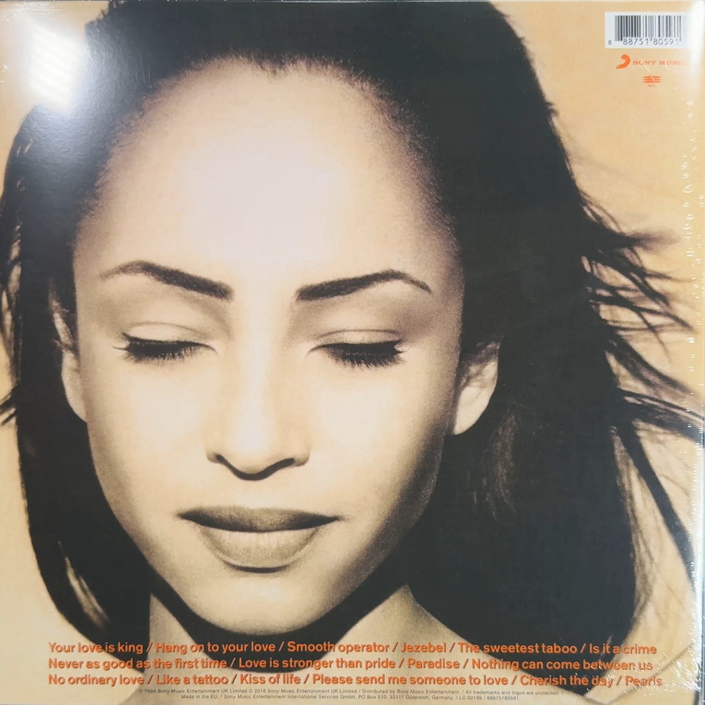 The Best Of Sade EURO import SEALED/NM 2016 180g audiophile 2xLP