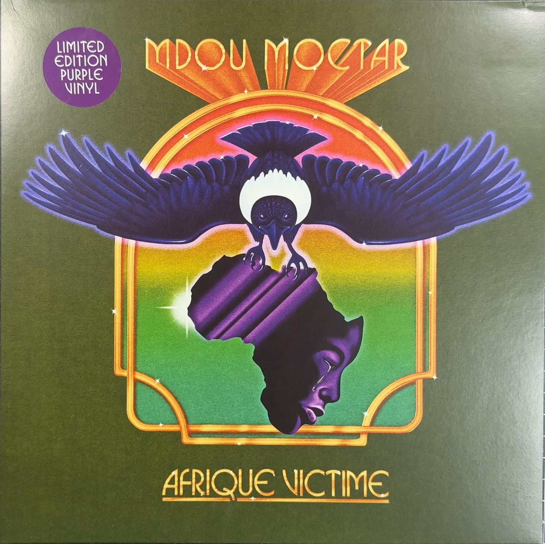 Mdou Moctar Afrique Victime 2021 US 1st Press Ltd Edtn Purple VG+/VG+