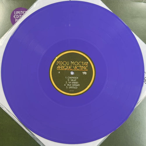 Mdou Moctar Afrique Victime 2021 US 1st Press Ltd Edtn Purple VG+/VG+