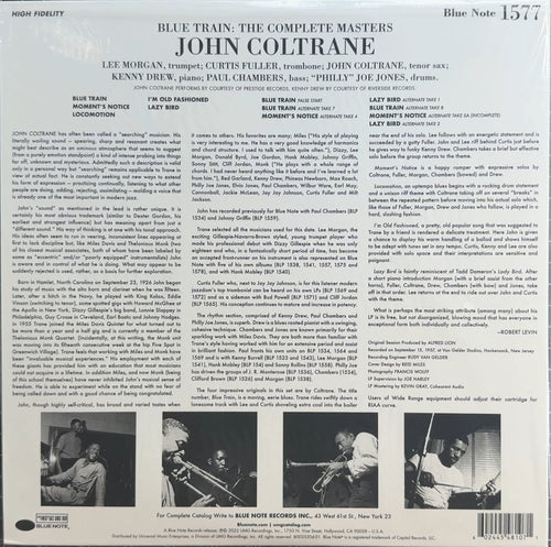 Coltrane - Blue Train SEALED/NM 65th Anniv Special Edtn 180g Vinyl
