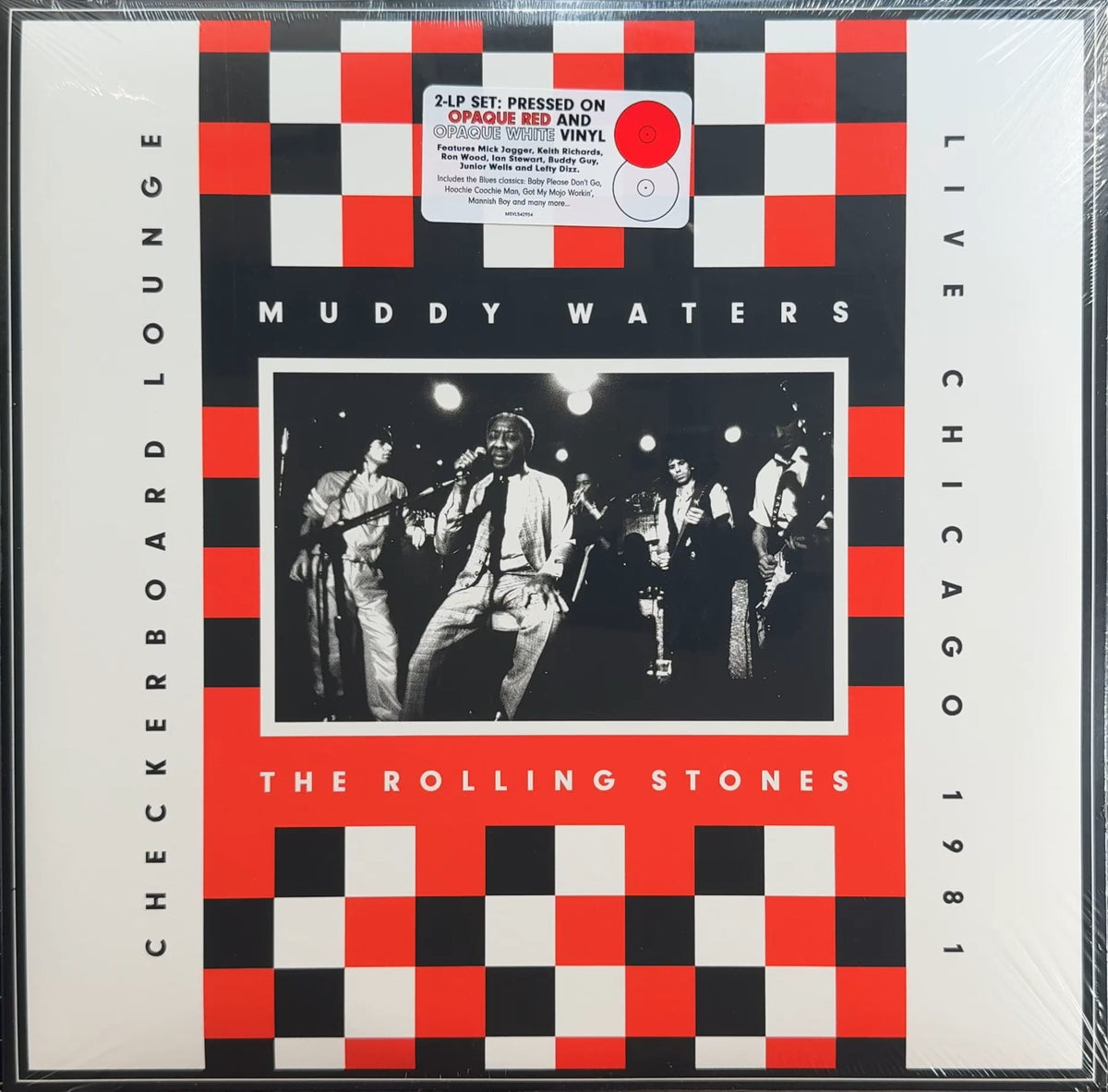 Rolling Stones & Muddy Waters Checkerboard Lounge SEALED/NM Color Vinyl