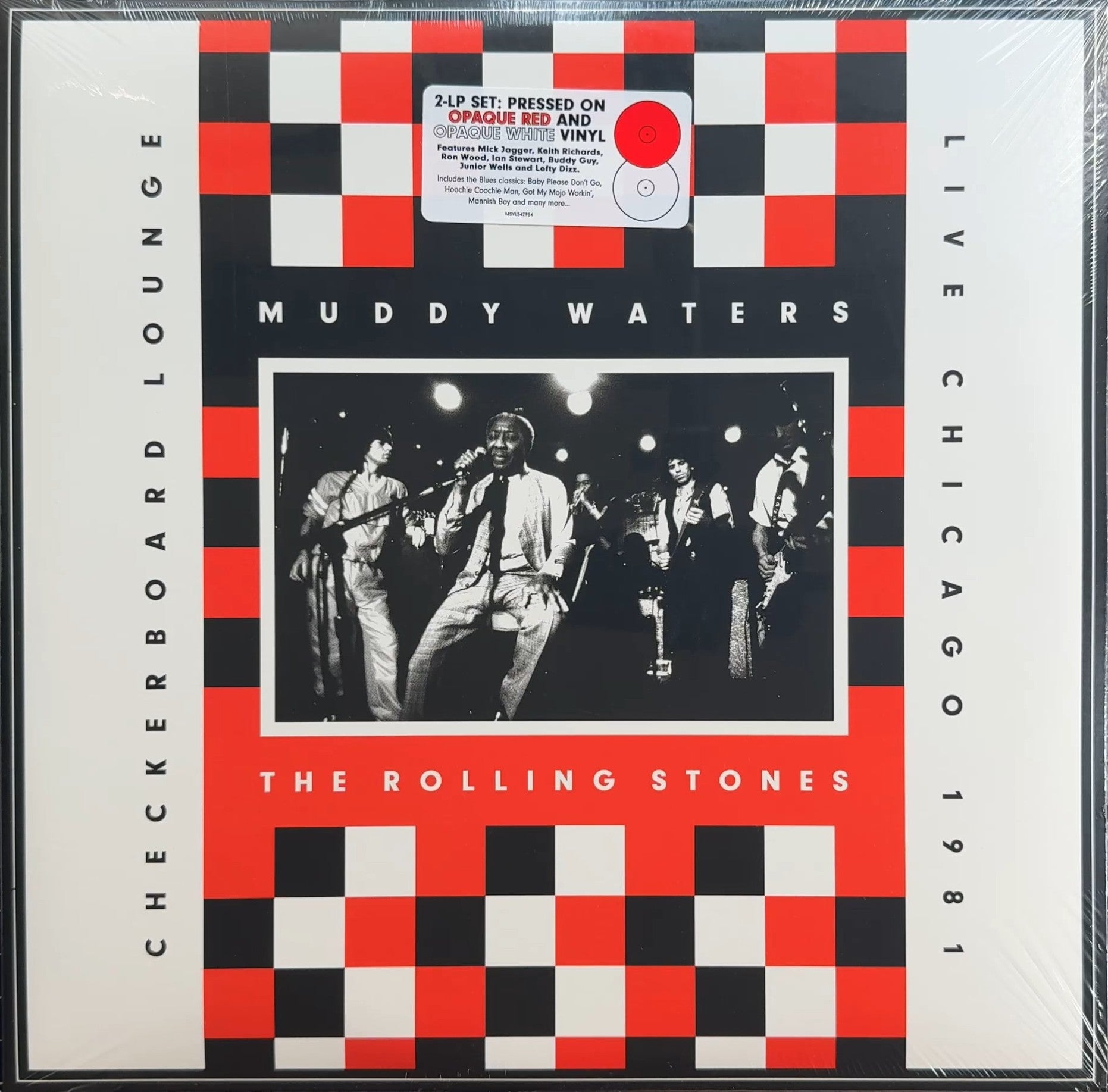 Rolling Stones & Muddy Waters Checkerboard Lounge SEALED/NM Color Vinyl