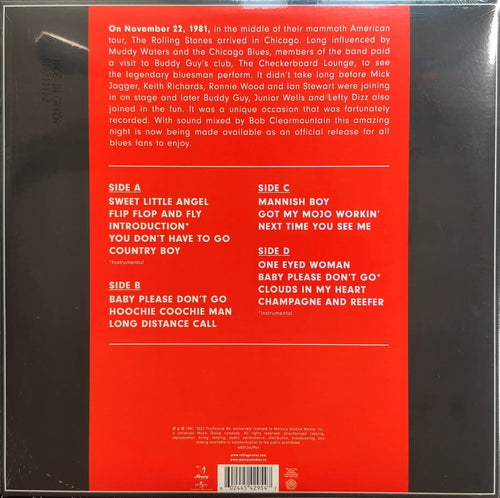 Rolling Stones & Muddy Waters Checkerboard Lounge SEALED/NM Color Vinyl