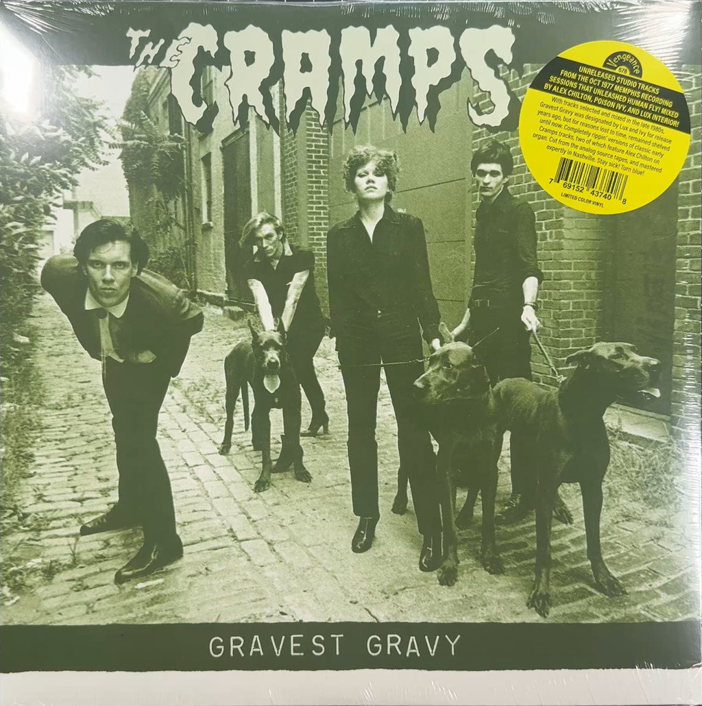 Cramps Gravest Gravy UK Import SEALED/NM Ltd Edtn (500) Lime Green Vinyl
