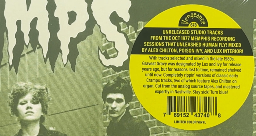Cramps Gravest Gravy SEALED/NM 2026 US Ltd Edtn Mustard Vinyl