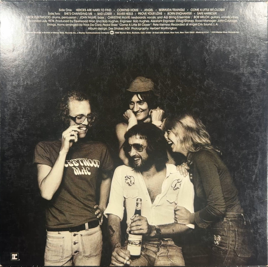 Fleetwood Mac Heroes Are Hard To Find 1974 US 1st Press VG+/VG+