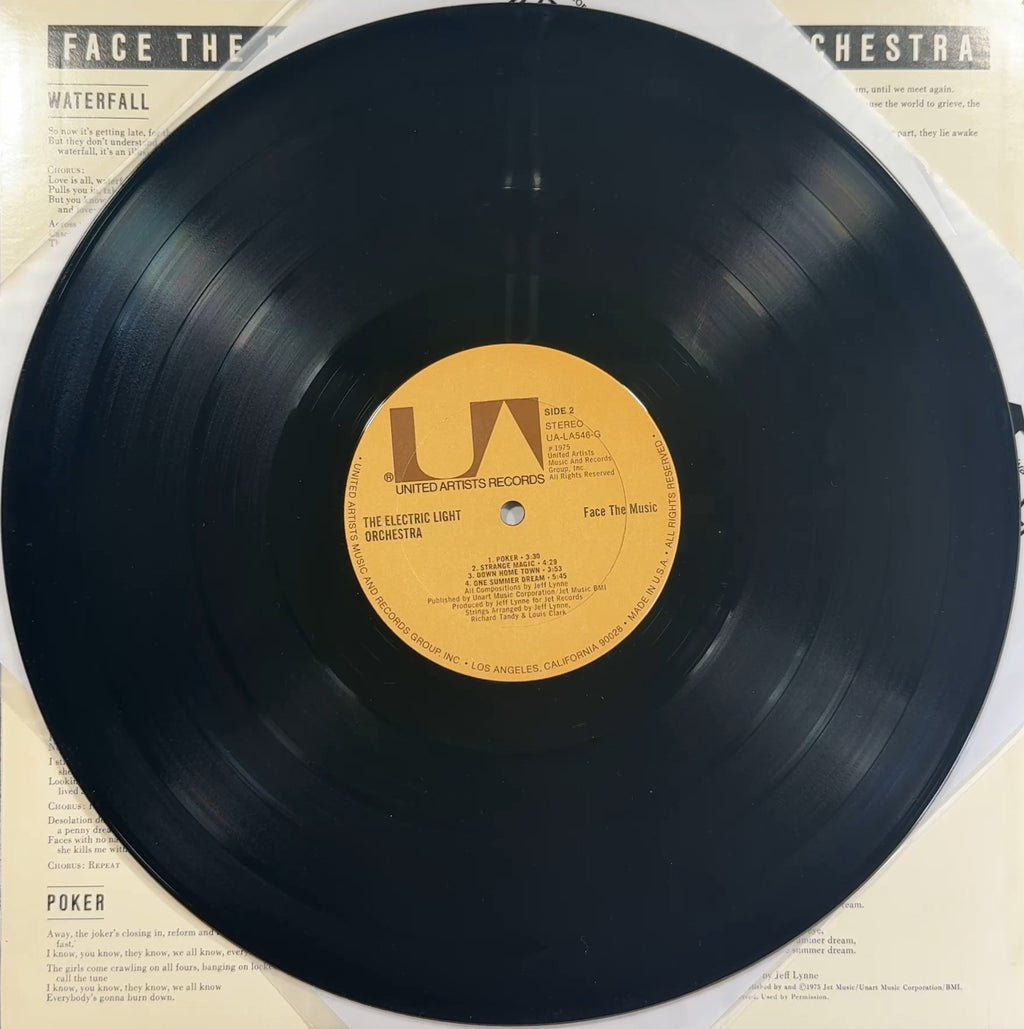 Electric Light Orchestra - Face The Music 1975 US 1st Press VG+/VG+ ELO