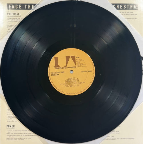 Electric Light Orchestra - Face The Music 1975 US 1st Press VG+/VG+ ELO