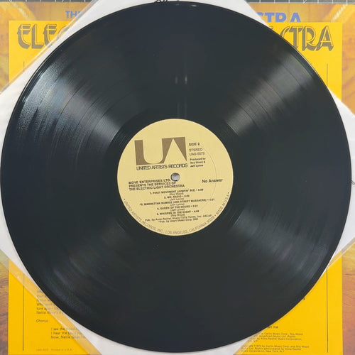Electric Light Orchestra No Answer 1972 US 1st Press VG+/VG+ ELO
