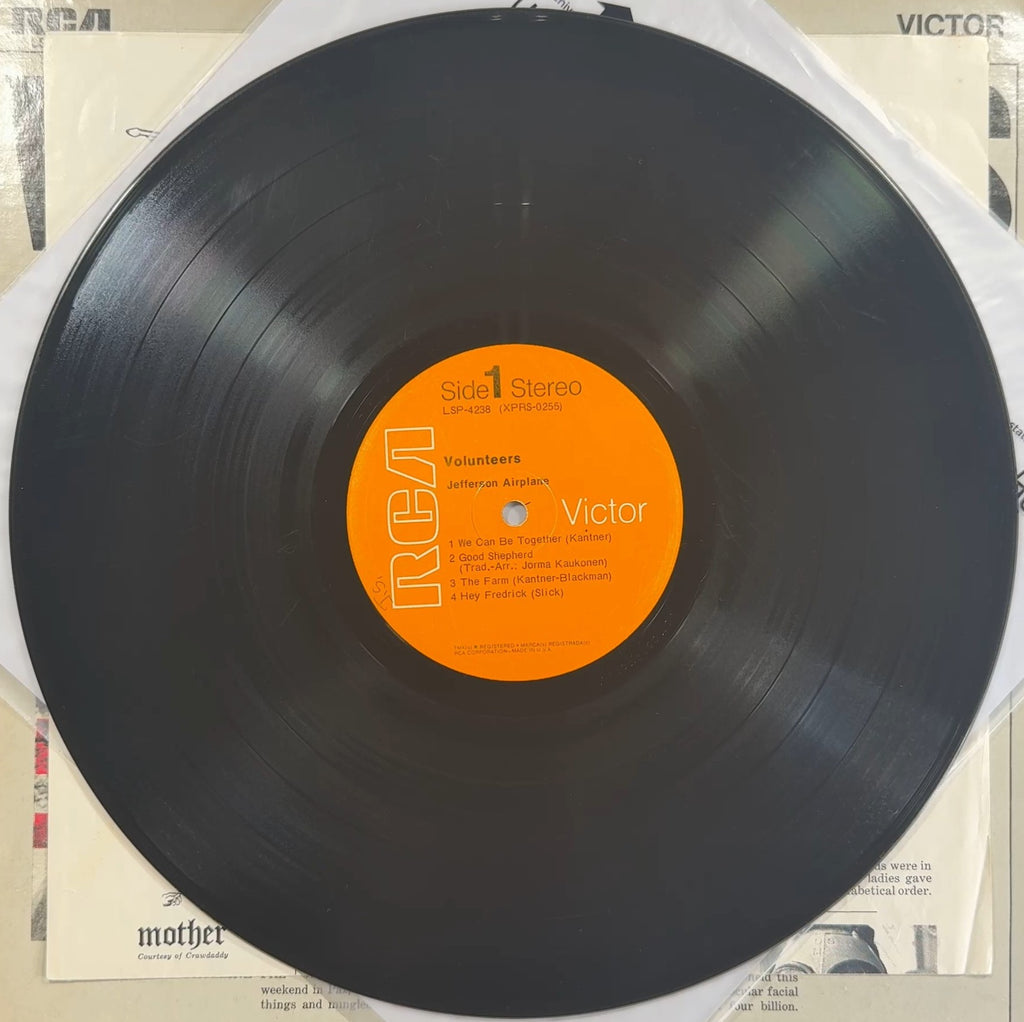 Jefferson Airplane - Volunteers 1969 US 1st Press (Indy) VG/VG+