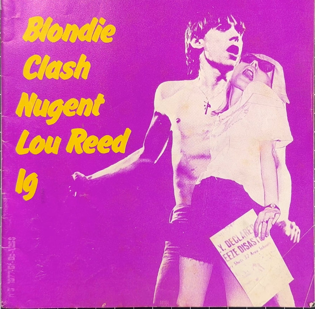 ULTRA RARE I Wanna Be Your Dog #5 1977 (Iggy Pop Clash Blondie Lou Reed)
