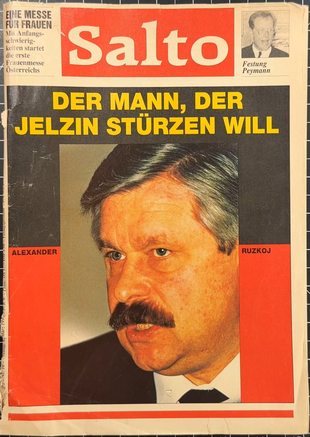 Salto Vol. 2 No. 10, 6th Mar 1992 (Alexander Rutskoy, Mark Heresy, LA Art)