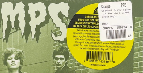 The Cramps Gravest Gravy SEALED/NM Glow In The Dark Vinyl