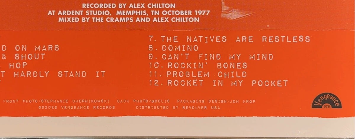 The Cramps Gravest Gravy Sealed New Glow In The Dark Vinyl
