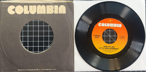 Bob Dylan Gotta Serve Somebody / Trouble In Mind 1979 US 7" No Publisher