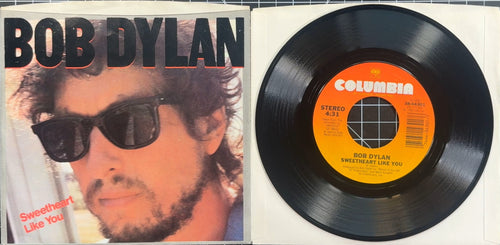 Bob Dylan Sweetheart Like You / Union Sundown 1983 US 7" VG+/VG+