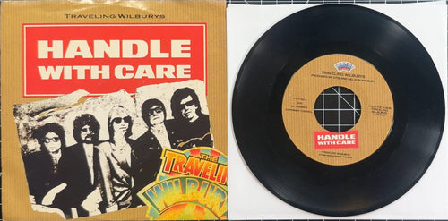 Traveling Wilburys - Handle With Care / Margarita 1988 US 7" Allied Press