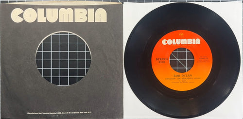 Bob Dylan - Knockin' On Heaven's Door / Turkey Chase 1973 US 7" Single