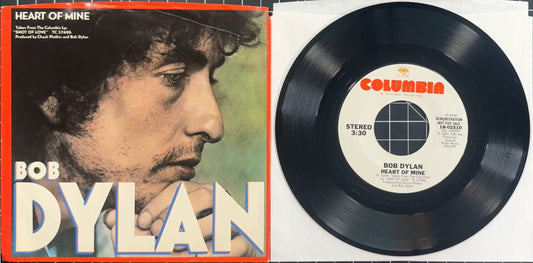 PROMO Bob Dylan - Heart of Mine w Misprint Sleeve 1981 7" US Vinyl