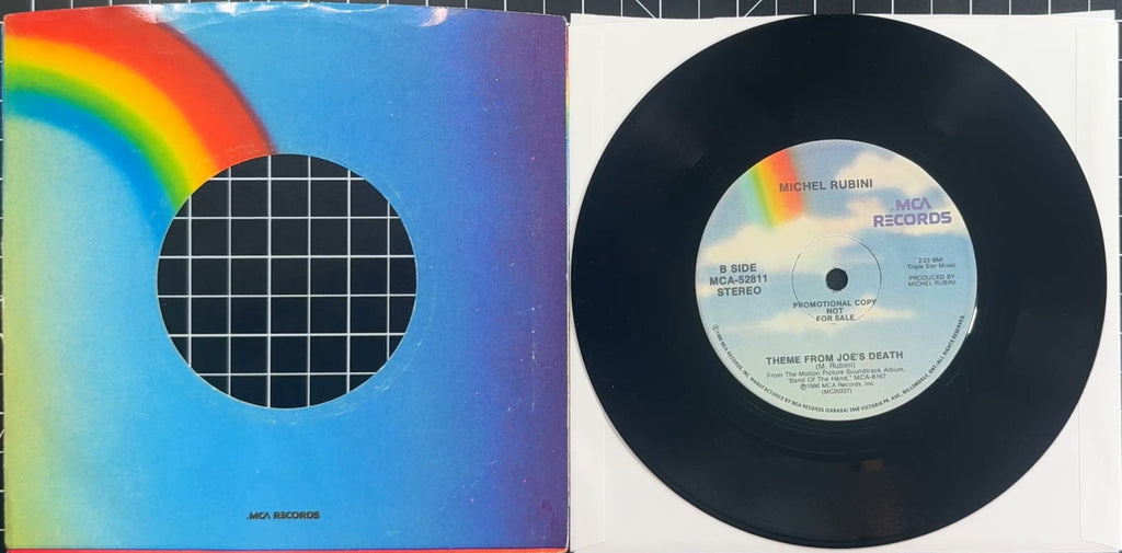 PROMO Bob Dylan Band of the Hand 1986 7" Canadian Import