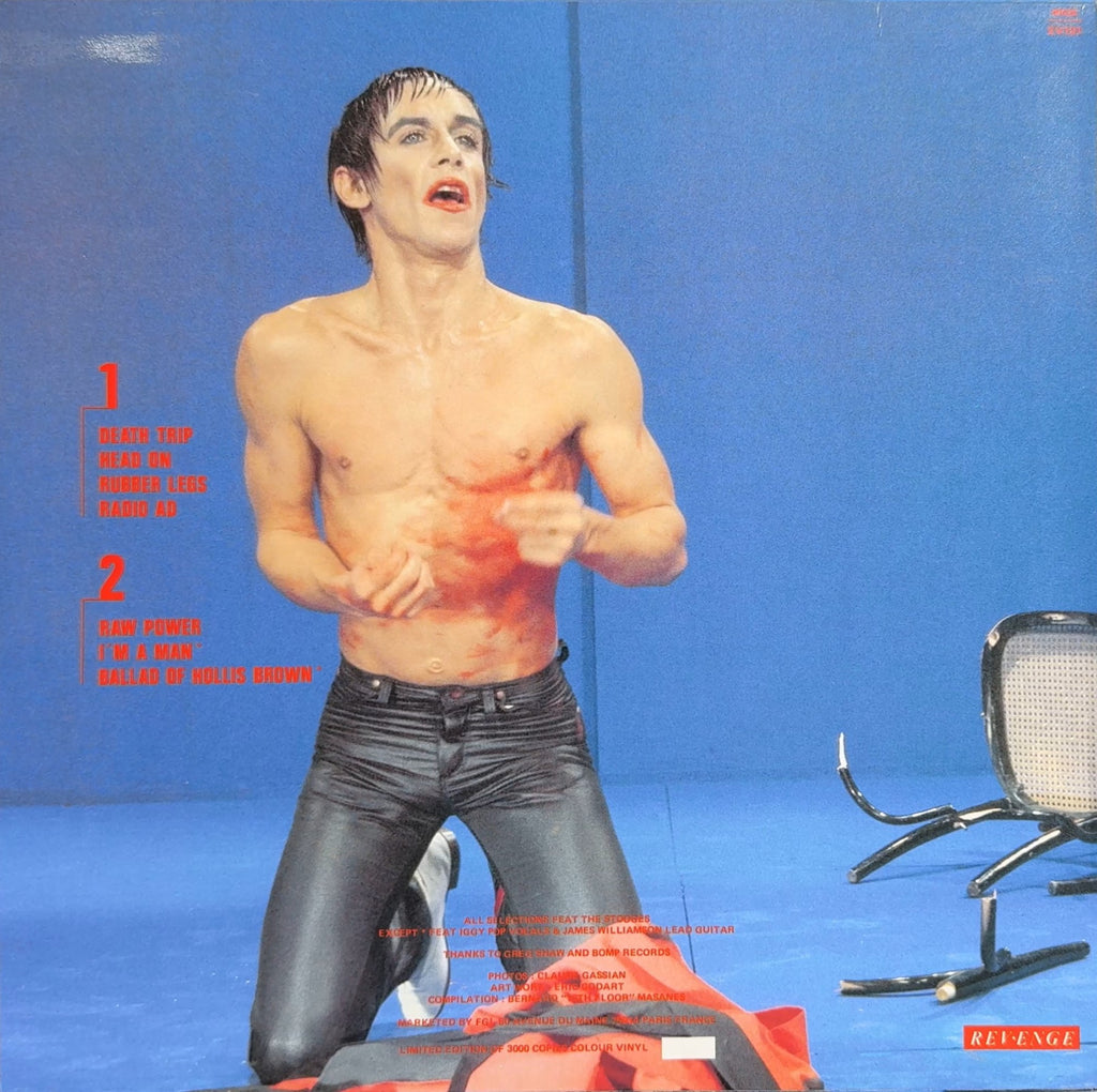 Iggy & The Stooges Death Trip 1988 France 1st Press VG+/VG+ (Iggy Pop)