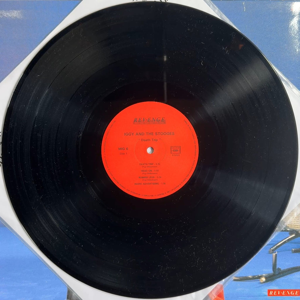 Iggy & The Stooges Death Trip 1988 France 1st Press VG+/VG+ (Iggy Pop)