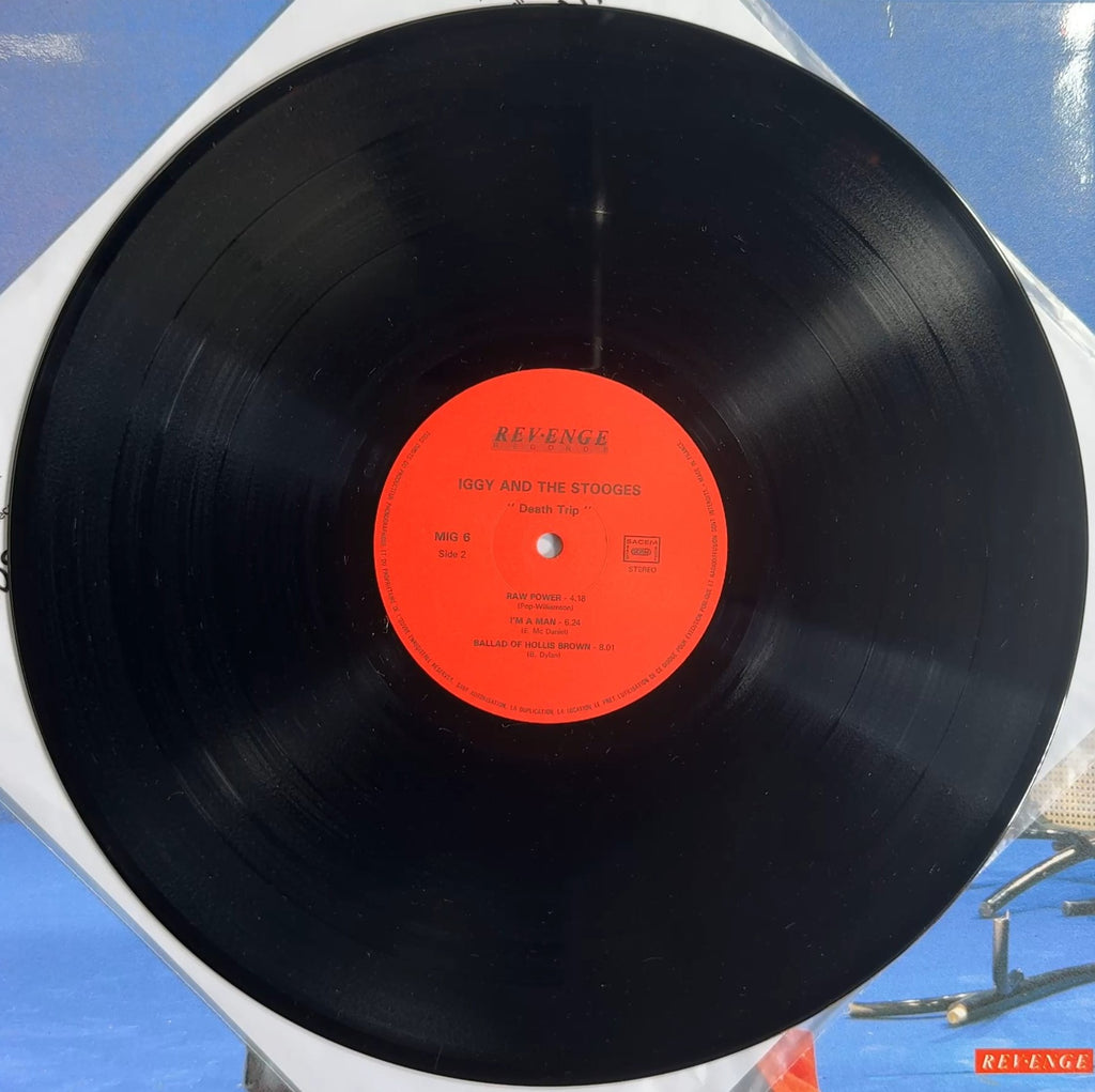 Iggy & The Stooges Death Trip 1988 France 1st Press VG+/VG+ (Iggy Pop)