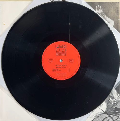 The Stooges Rubber Legs 1987 French 1st Press VG+/VG+ (Iggy Pop)
