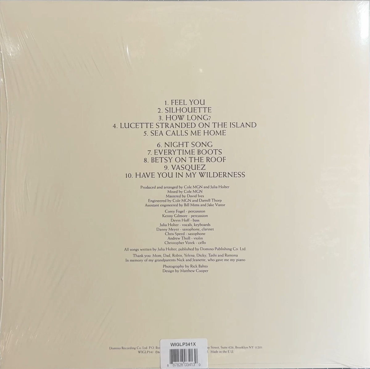 Julia Holter Have You In My Wilderness 2015 Euro First German Press 180g Vinyl
