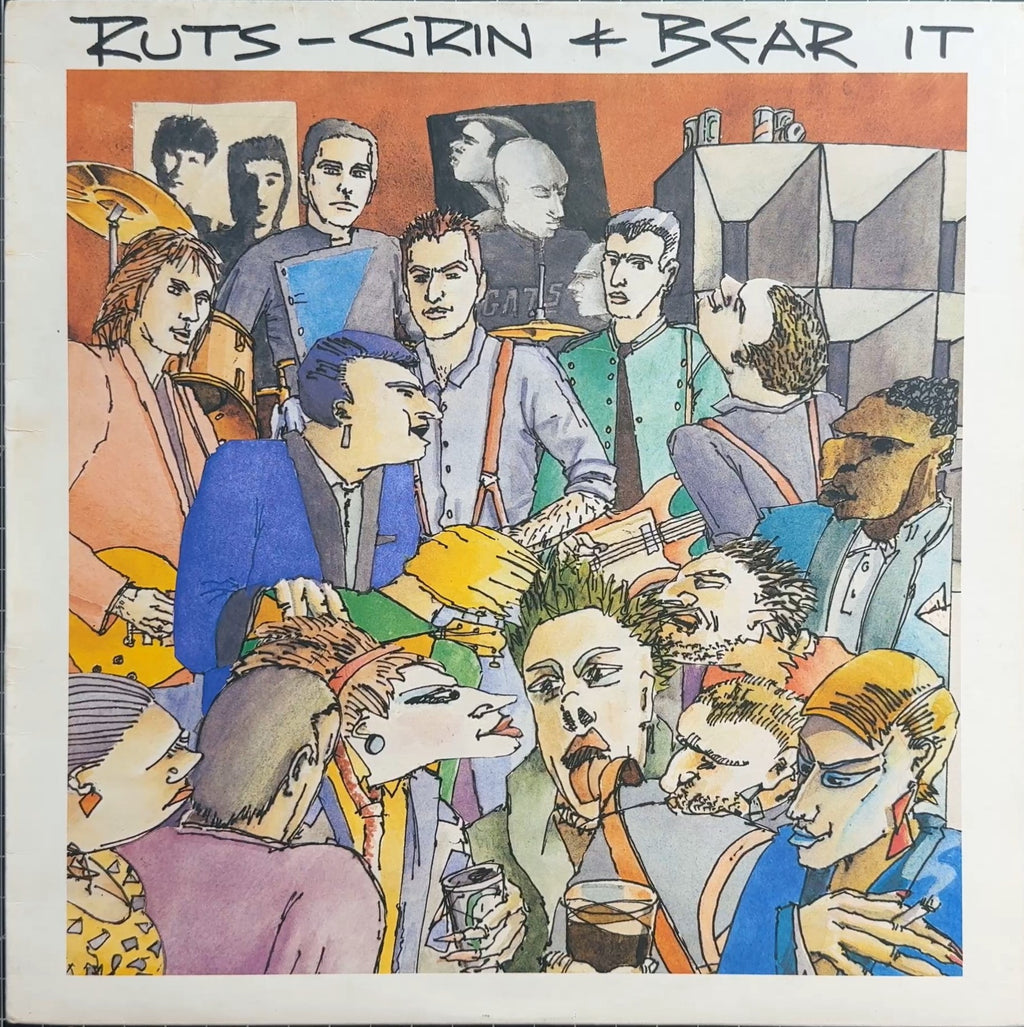 Ruts - Grin & Bear It 1980 UK 1st Press VG+/VG+