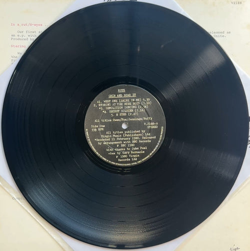 Ruts - Grin & Bear It 1980 UK 1st Press VG+/VG+