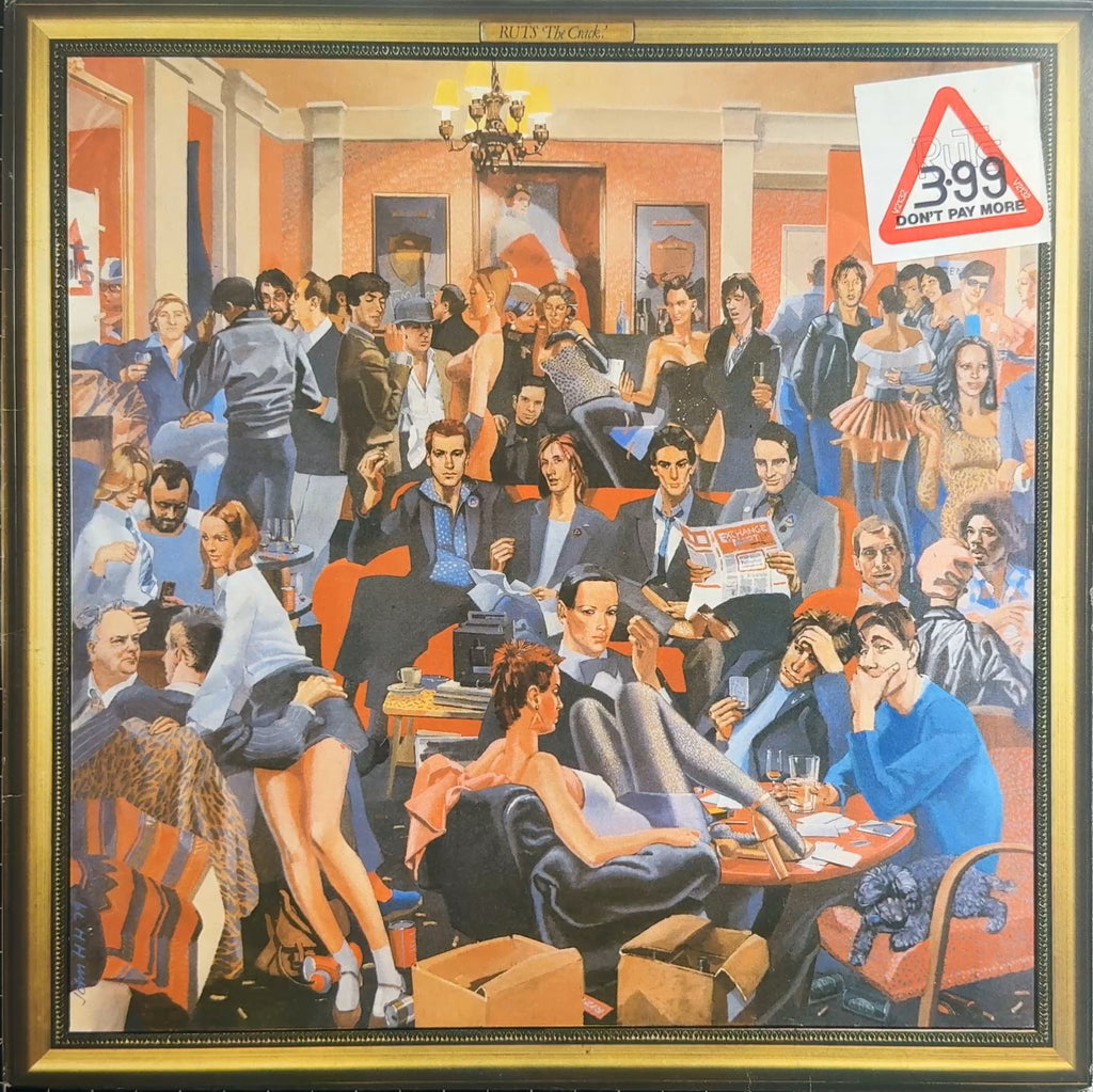 Ruts - The Crack 1979 UK 1st Press (Strawberry master) VG+/VG+