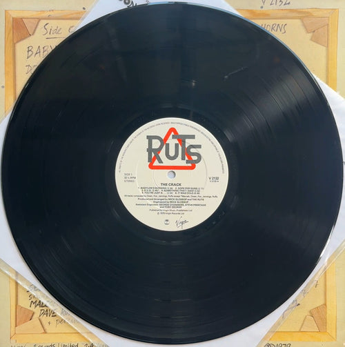 Ruts - The Crack 1979 UK 1st Press (Strawberry master) VG+/VG+