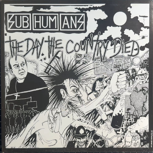 Subhumans The Day The Country Died 1983 UK Original 1st Press SDL 9 VG+/VG+