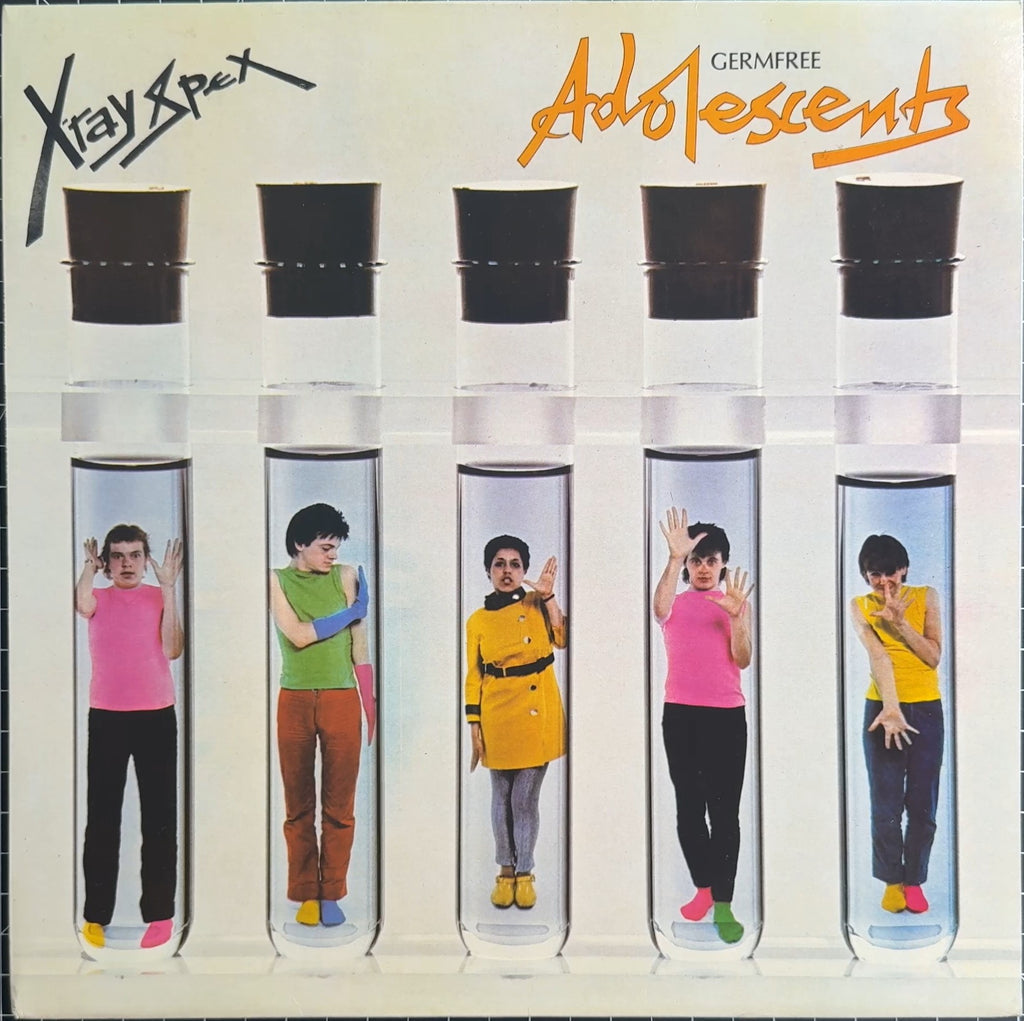 X-Ray Spex Germfree Adolescents 1978 UK 1st Press A2/B2 Runouts VG/VG+