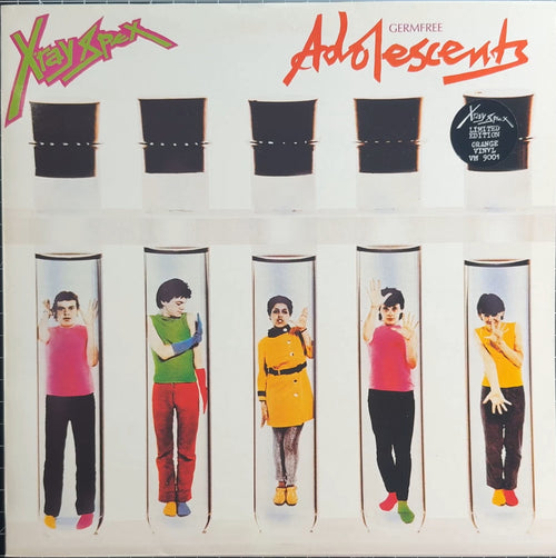 X-Ray Spex Germfree Adolescents 1991 Import Orange Vinyl VG+/VG+