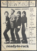 Rare 1981 UK Zine - New Mania No.5 (fka ready-to-ruck) Excellent Condition