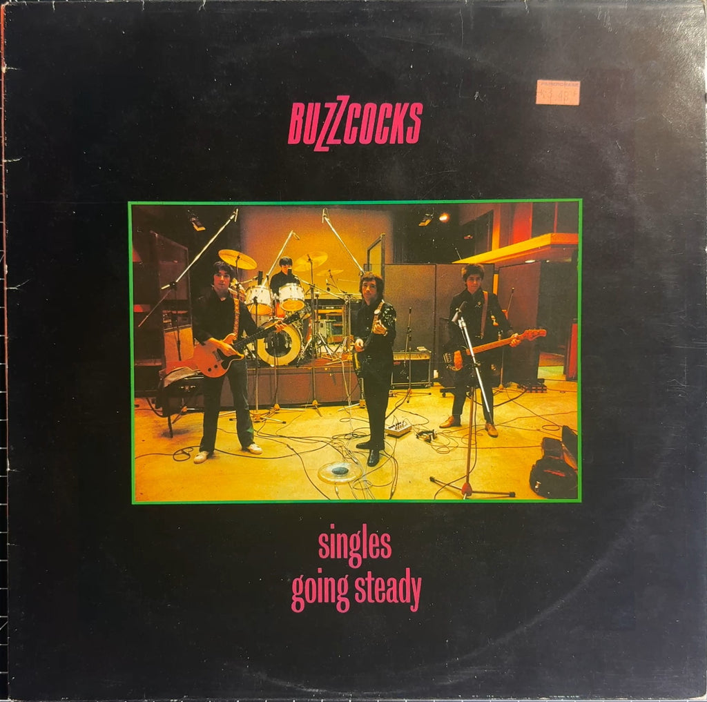 Buzzcocks Singles Going Steady 1981 UK JA/BILBO Cut VG+/VG+ Orig Price Tag!