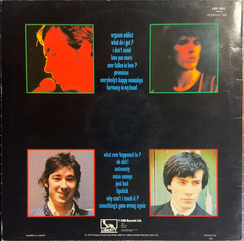 Buzzcocks Singles Going Steady 1981 UK JA/BILBO Cut VG+/VG+ Orig Price Tag!