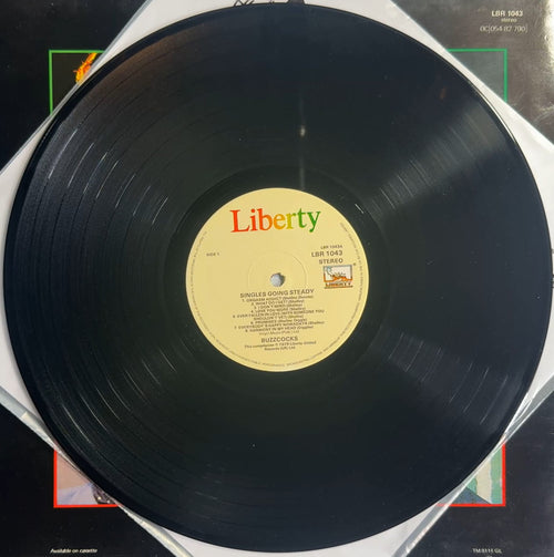 Buzzcocks Singles Going Steady 1981 UK JA/BILBO Cut VG+/VG+ Orig Price Tag!