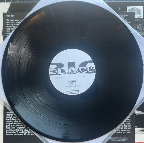 Big Black Racer-X 1992 UK 12" EP w Insert VG+/VG+