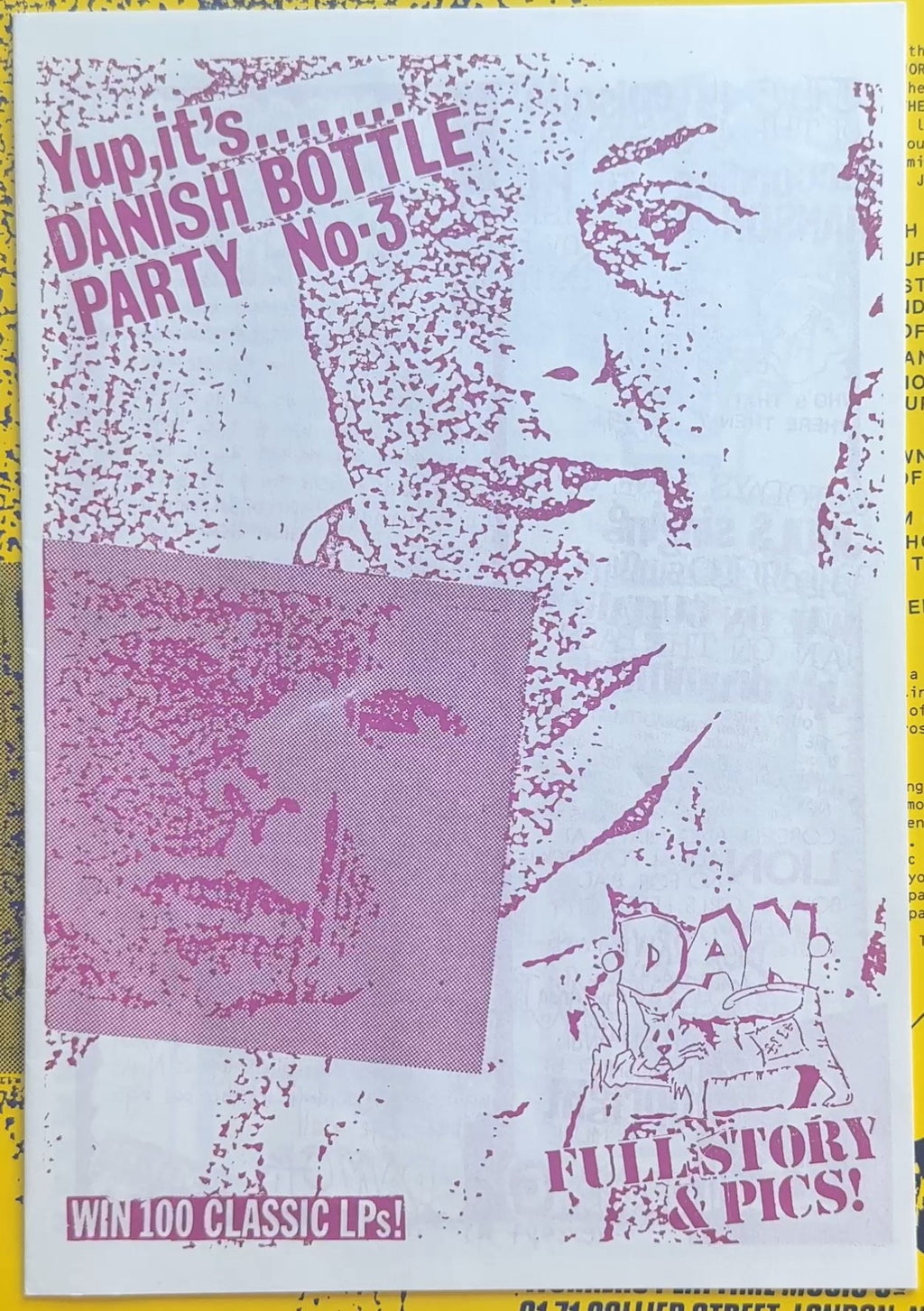 Dan Mother With Child & Bunny 1988 UK 1st Press + Booklet VG+/VG+